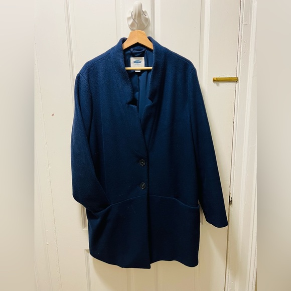 Old Navy, Navy Kimono style Sweater Jacket, Size XL - Picture 2 of 4